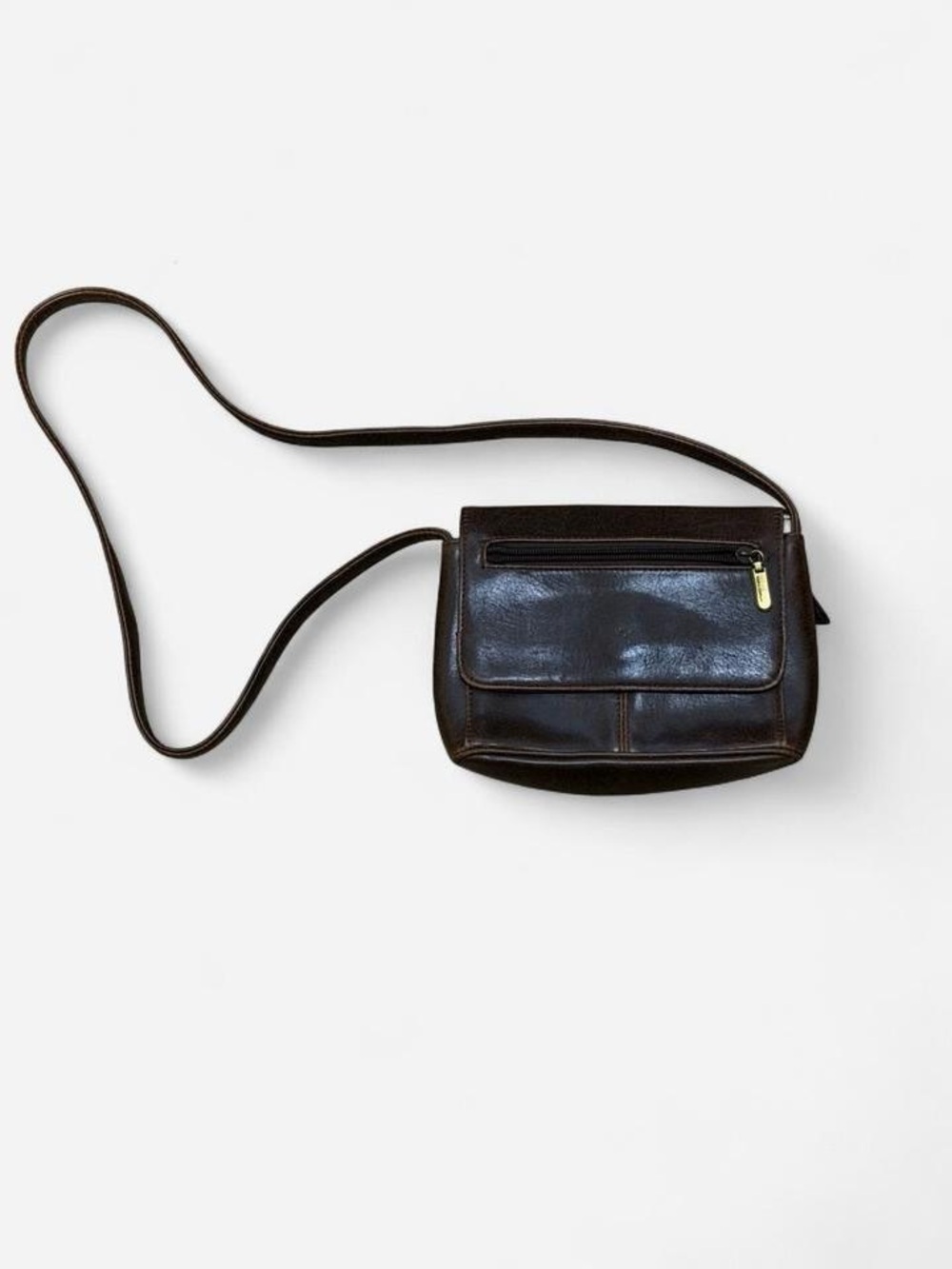 Nine and Company | Crossbody Bag | Gold Hardware | 90s